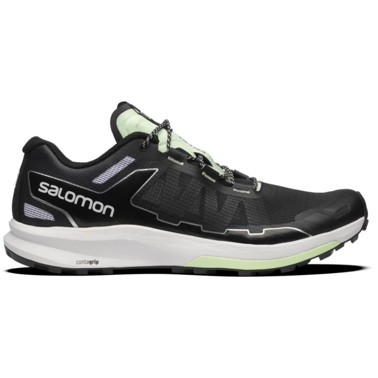 Tenis Salomon Ultra Raid Hombre Negros Verde Menta | MX ZMRP347